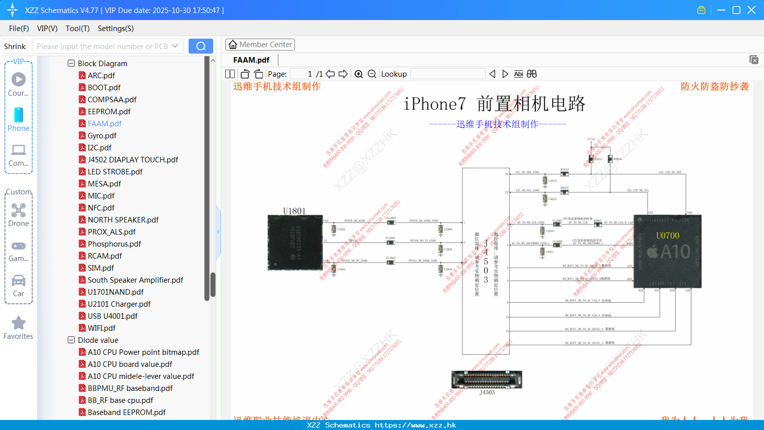 IPhone FAAM